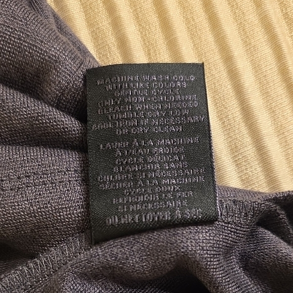 Magaschoni Lavender Polo with Charcoal Collar - Picture 8 of 9